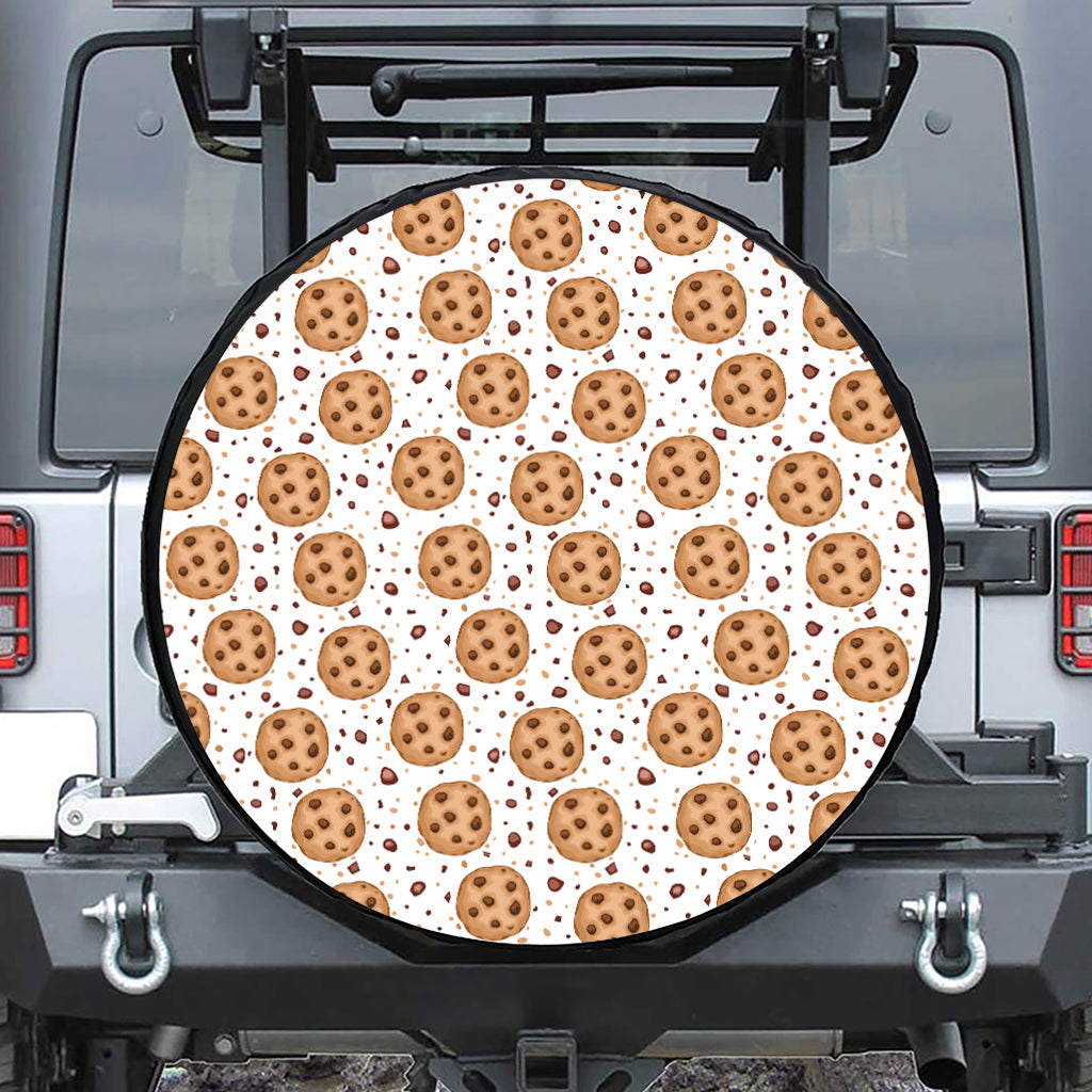 Sweet Cookie Pattern Print Tire Cover