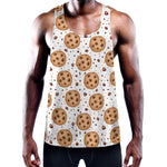 Sweet Cookie Pattern Print Training Tank Top
