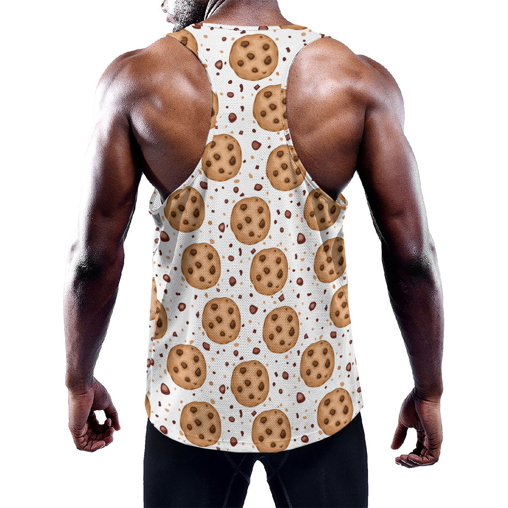 Sweet Cookie Pattern Print Training Tank Top