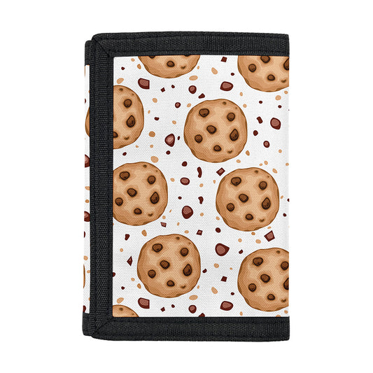 Sweet Cookie Pattern Print Trifold Wallet