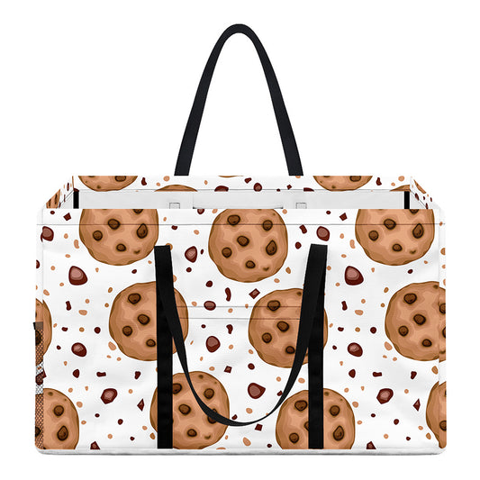 Sweet Cookie Pattern Print Utility Tote Bag