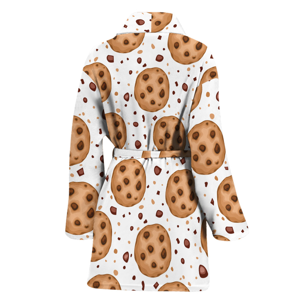 Sweet Cookie Pattern Print Women's Bathrobe