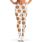 Sweet Cookie Pattern Print Women's Leggings