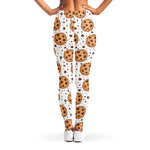 Sweet Cookie Pattern Print Women's Leggings
