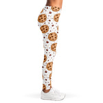 Sweet Cookie Pattern Print Women's Leggings