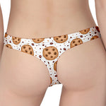 Sweet Cookie Pattern Print Women's Thong