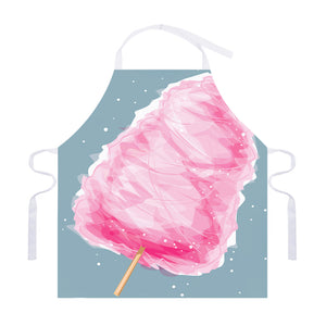 Sweet Cotton Candy Print Adjustable Apron