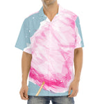 Sweet Cotton Candy Print Aloha Shirt