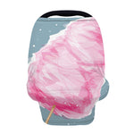 Sweet Cotton Candy Print Baby Seat Cover