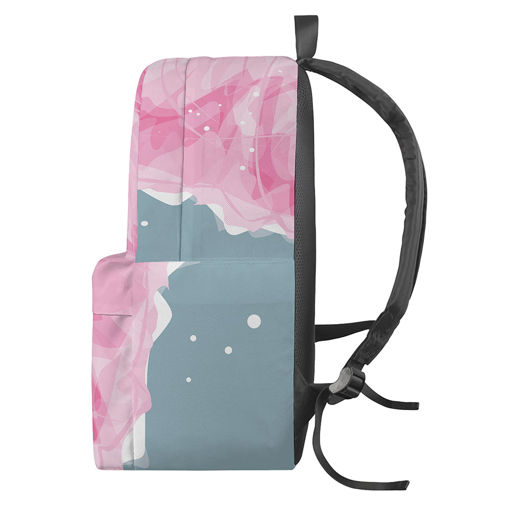 Sweet Cotton Candy Print Backpack
