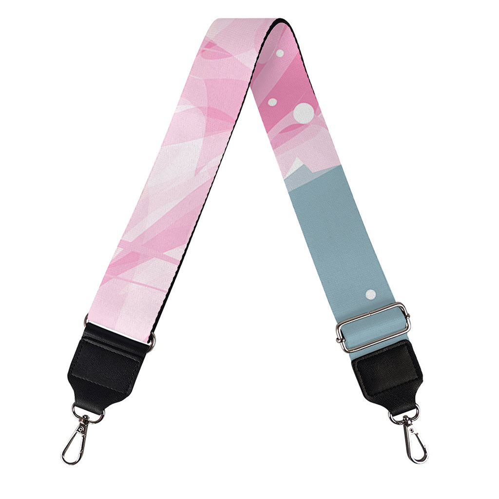 Sweet Cotton Candy Print Bag Strap