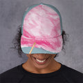 Sweet Cotton Candy Print Baseball Cap