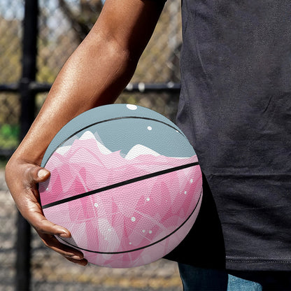 Sweet Cotton Candy Print Basketball