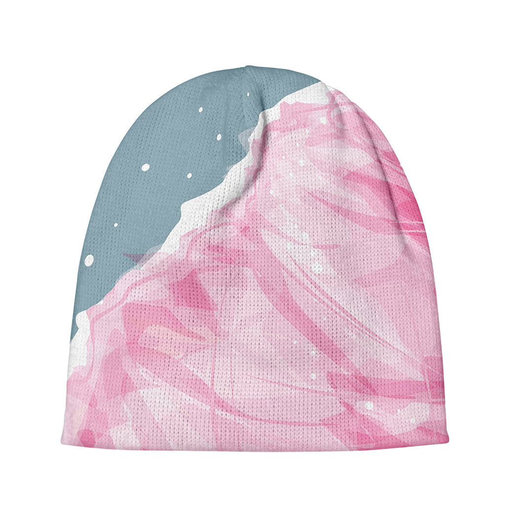 Sweet Cotton Candy Print Beanie