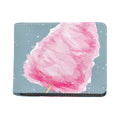 Sweet Cotton Candy Print Bifold Wallet