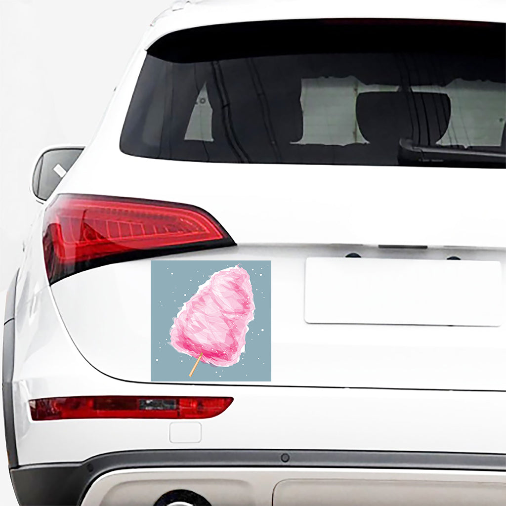 Sweet Cotton Candy Print Car Sticker