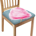 Sweet Cotton Candy Print Chair Cushion Cover