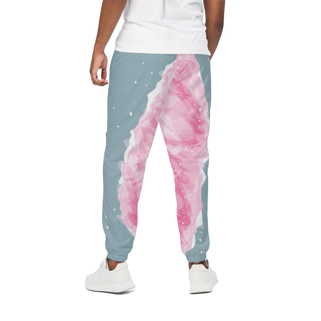 Sweet Cotton Candy Print Cotton Pants