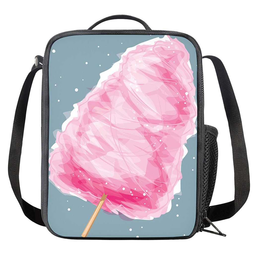 Sweet Cotton Candy Print Crossbody Lunch Bag