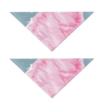 Sweet Cotton Candy Print Dog Bandana