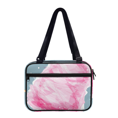 Sweet Cotton Candy Print Double Strap Bible Bag