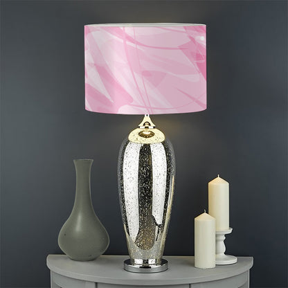Sweet Cotton Candy Print Drum Lamp Shade
