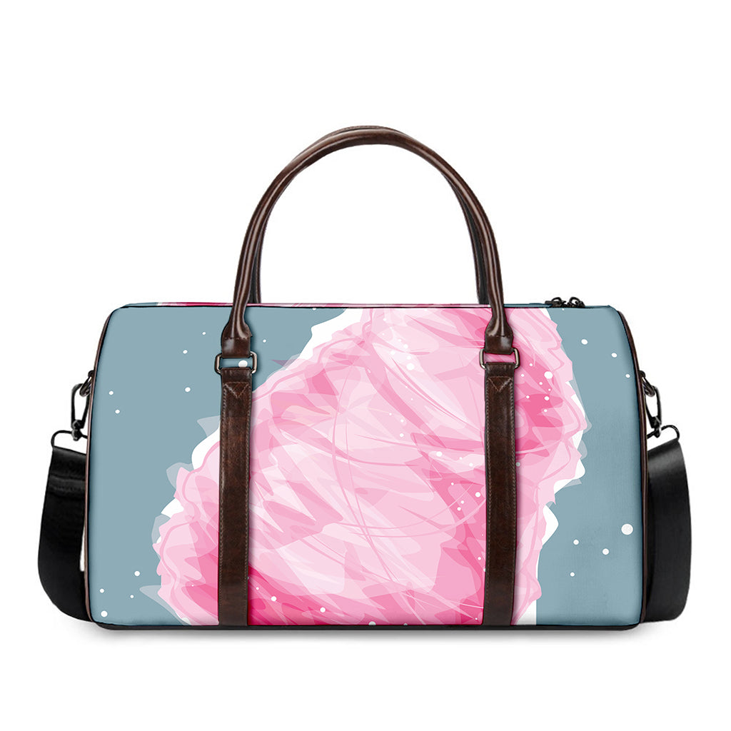Sweet Cotton Candy Print Duffle Bag