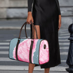 Sweet Cotton Candy Print Duffle Bag