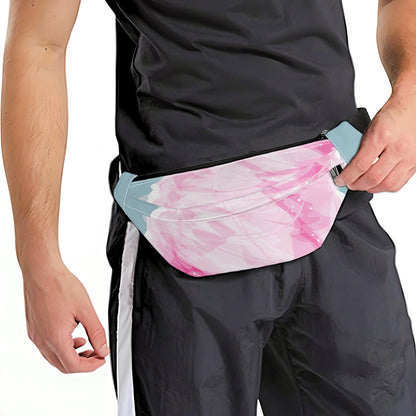 Sweet Cotton Candy Print Fanny Pack