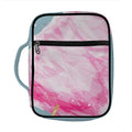 Sweet Cotton Candy Print Front Pocket Bible Bag