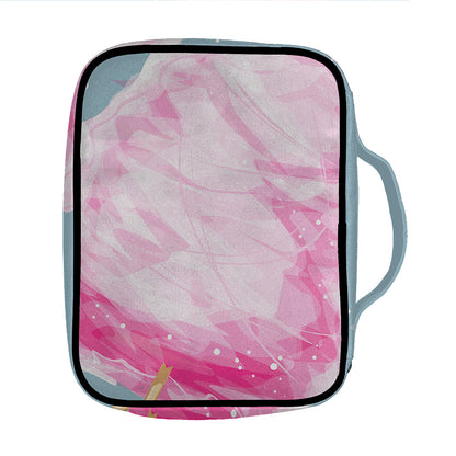 Sweet Cotton Candy Print Front Pocket Bible Bag