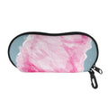 Sweet Cotton Candy Print Glasses Case