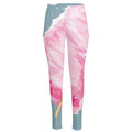 Sweet Cotton Candy Print High-Waisted Pocket Leggings