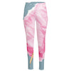 Sweet Cotton Candy Print High-Waisted Pocket Leggings