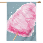 Sweet Cotton Candy Print House Flag