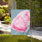 Sweet Cotton Candy Print House Flag
