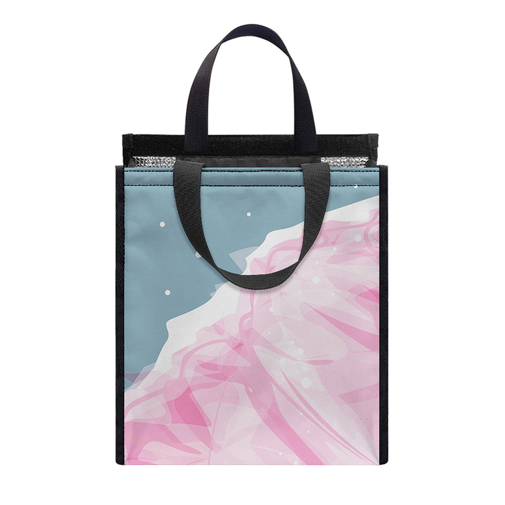 Sweet Cotton Candy Print Insulated Lunch Tote