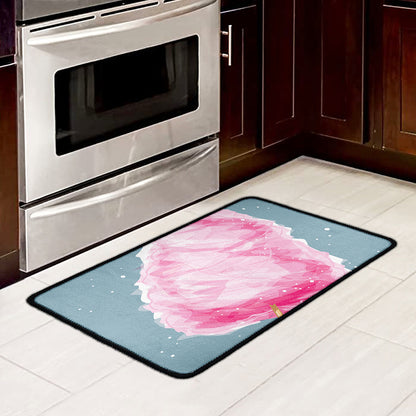 Sweet Cotton Candy Print Kitchen Mat