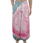 Sweet Cotton Candy Print Lantern Pants