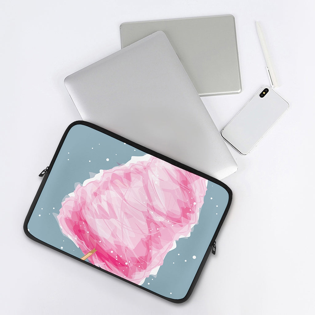 Sweet Cotton Candy Print Laptop Sleeve
