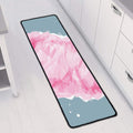 Sweet Cotton Candy Print Long Kitchen Mat
