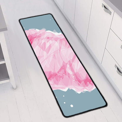Sweet Cotton Candy Print Long Kitchen Mat