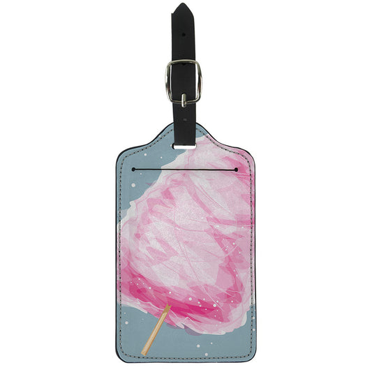 Sweet Cotton Candy Print Luggage Tag