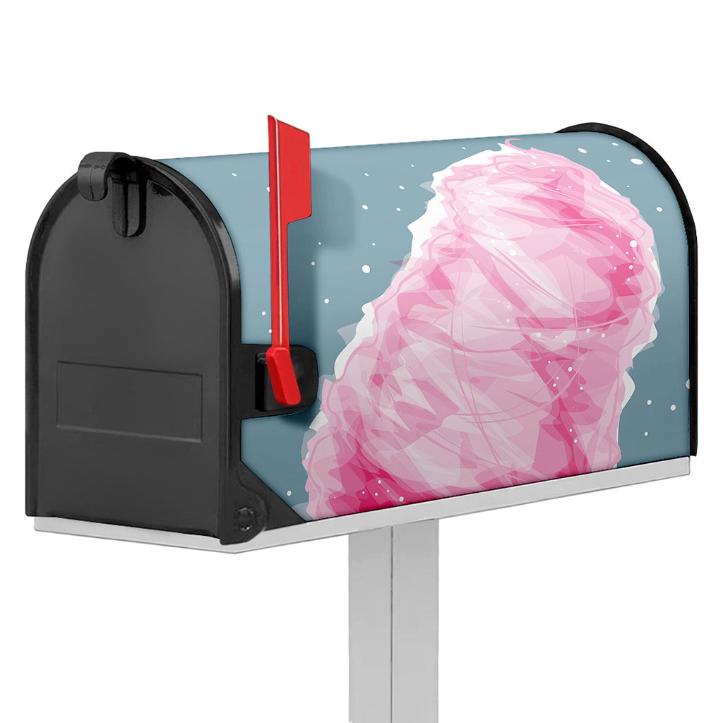 Sweet Cotton Candy Print Mailbox Cover