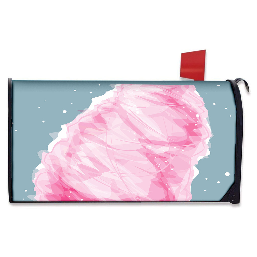 Sweet Cotton Candy Print Mailbox Cover