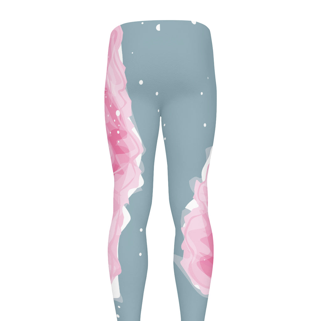 Sweet Cotton Candy Print Men's leggings