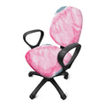 Sweet Cotton Candy Print Office Chair Cover