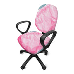 Sweet Cotton Candy Print Office Chair Cover