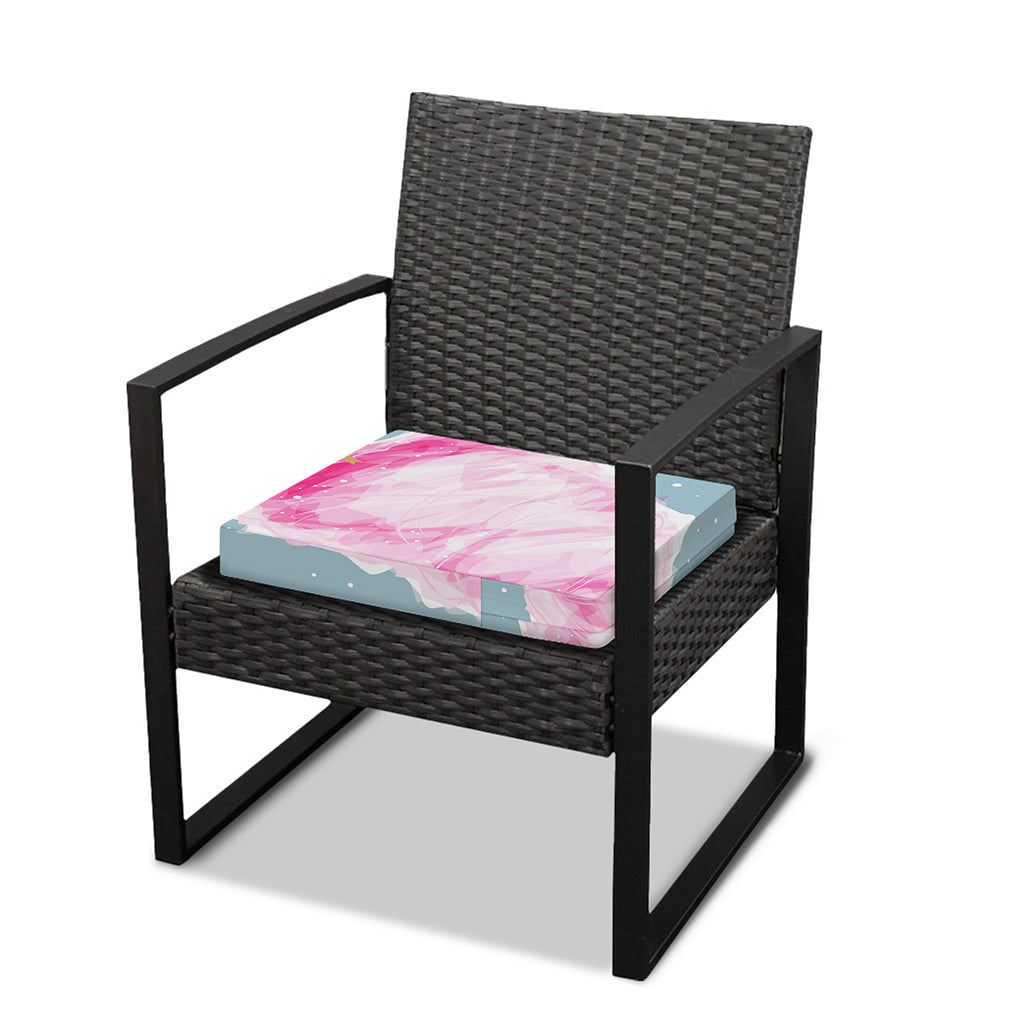 Sweet Cotton Candy Print Outdoor Seat Cushion Cover