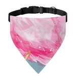 Sweet Cotton Candy Print Over The Collar Dog Bandana